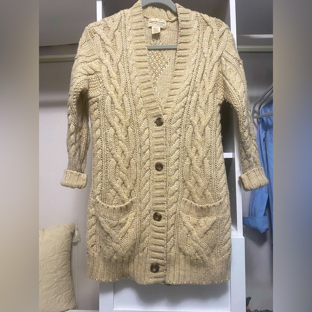 Ralph Lauren Denim & Supply - Cable Knit Cardigan in size XS (loose fit)